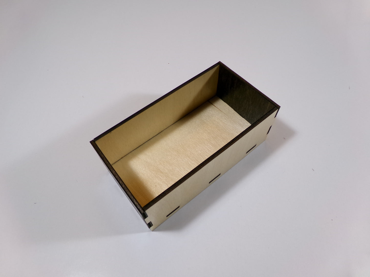 2-1/2" X 5" Wooden Box Engraved "Recipes"